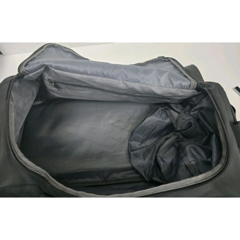 Black Convertible Duffel Backpack